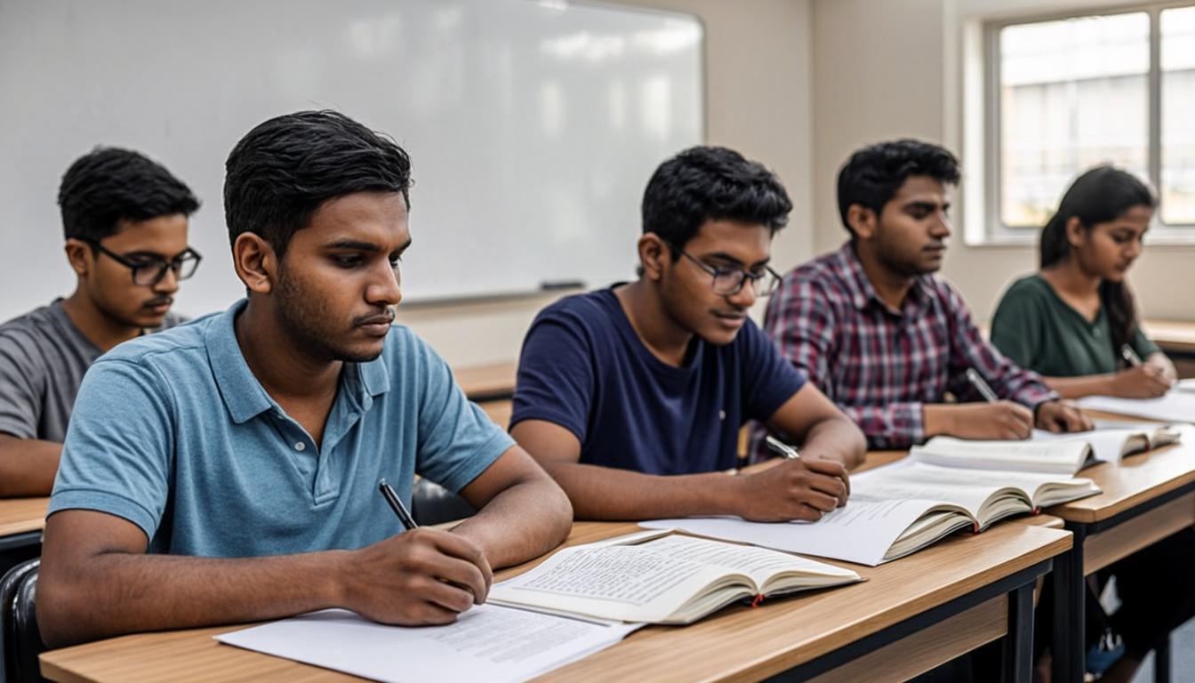 Elevation Academy - Best Coaching Institute in Begumpur, Delhi - Students in interactive classroom learning